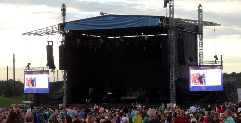 audio visual production large concert audio production services outdoor concert minneapolis mn