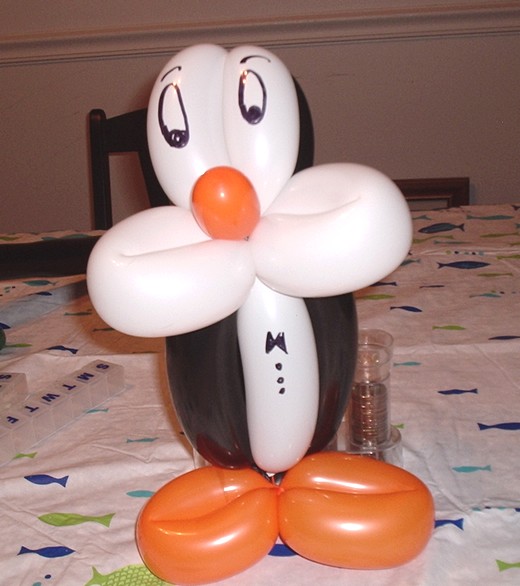 balloon twister penquin balloon twister penquin