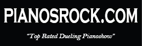dueling pianos banner logo