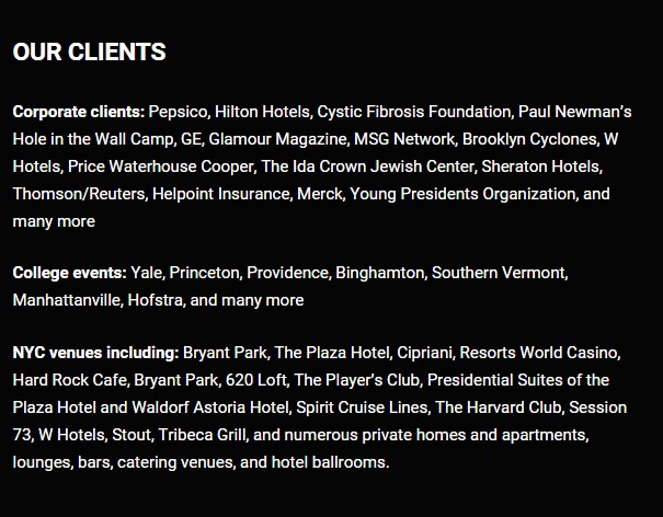 dueling pianos corporate client list dueling pianos corporate client list