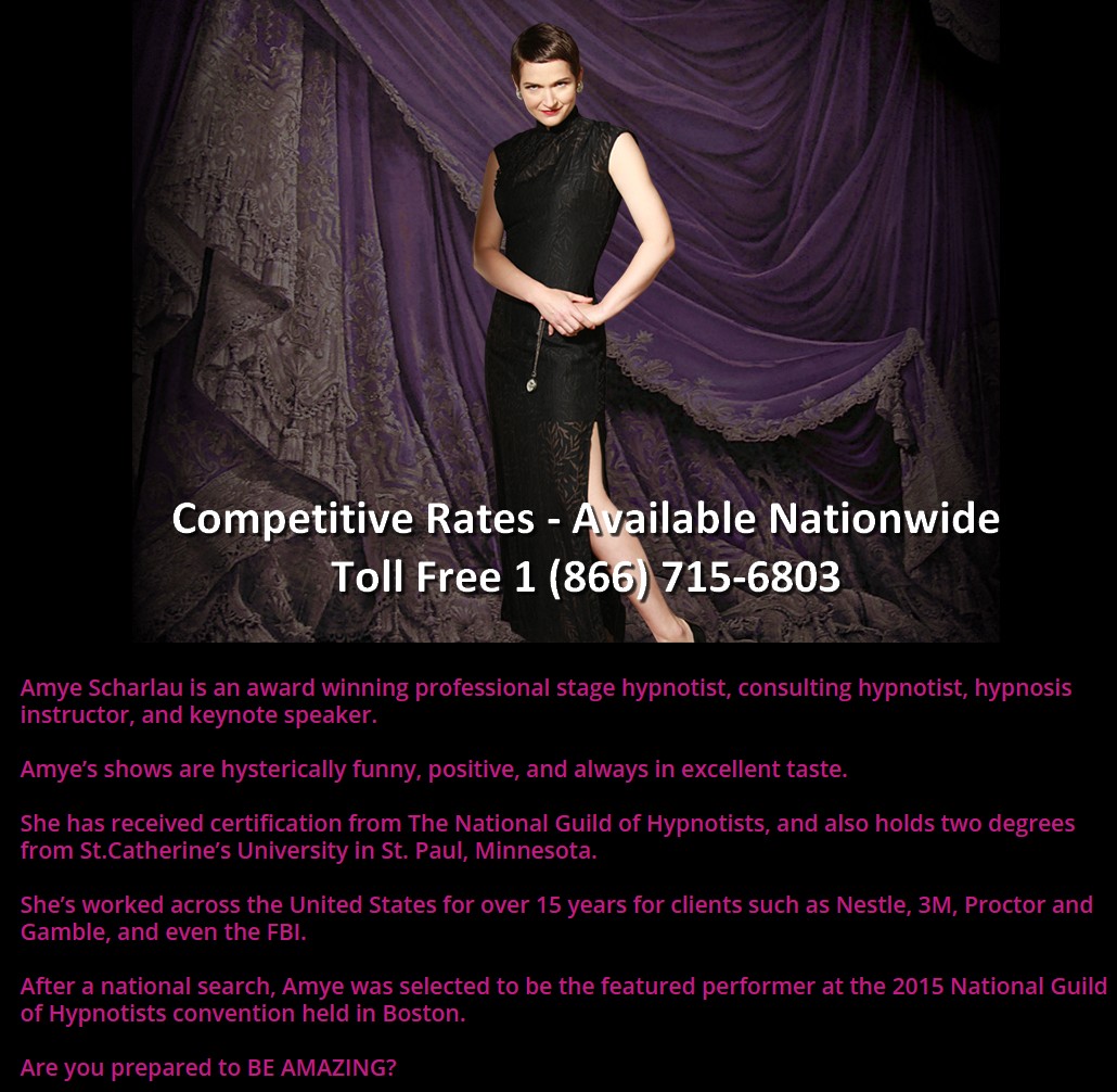 hypnotist entertainer