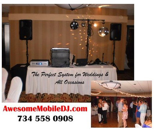 mark dj detroit toledo ann arbor wedding corporate dj system photo