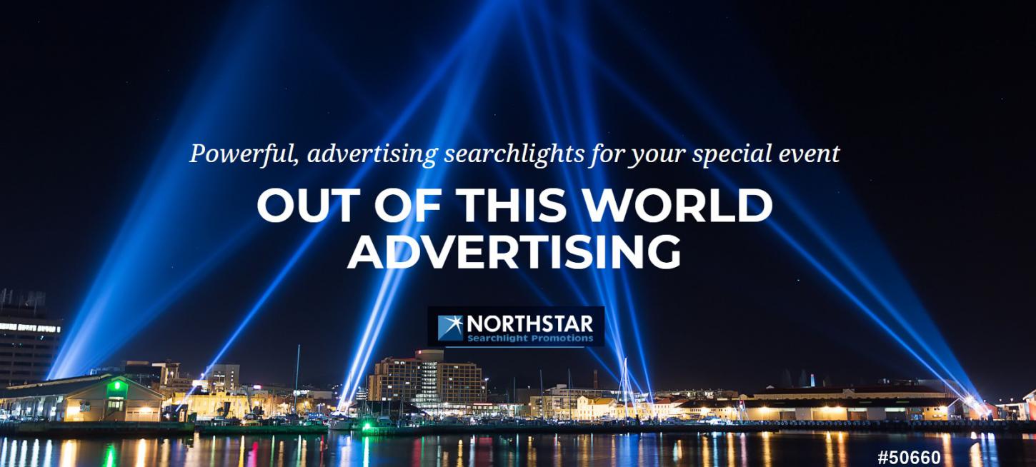 searchlight rentals commercial advertising event