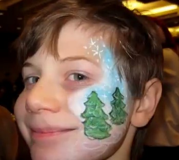 face painting hair painting kids happy kid 314 photo.