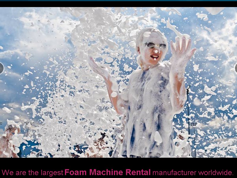 nationwide foam machine party rental 32408 photo.