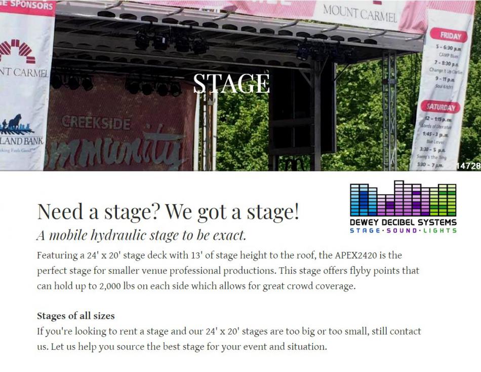stage rentals large mobile outdoor festival stage rentals large mobile outdoor festival
